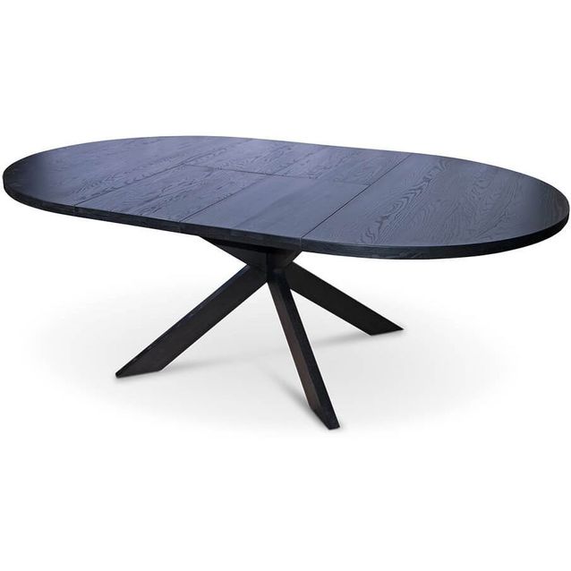 Jatkolevy ruokapöytään Stenexpo Tofta 140x40cm saarni musta