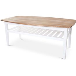 Sohvapöytä Stenexpo Glasgow 130x70x52cm tammi ruskea/valkoinen