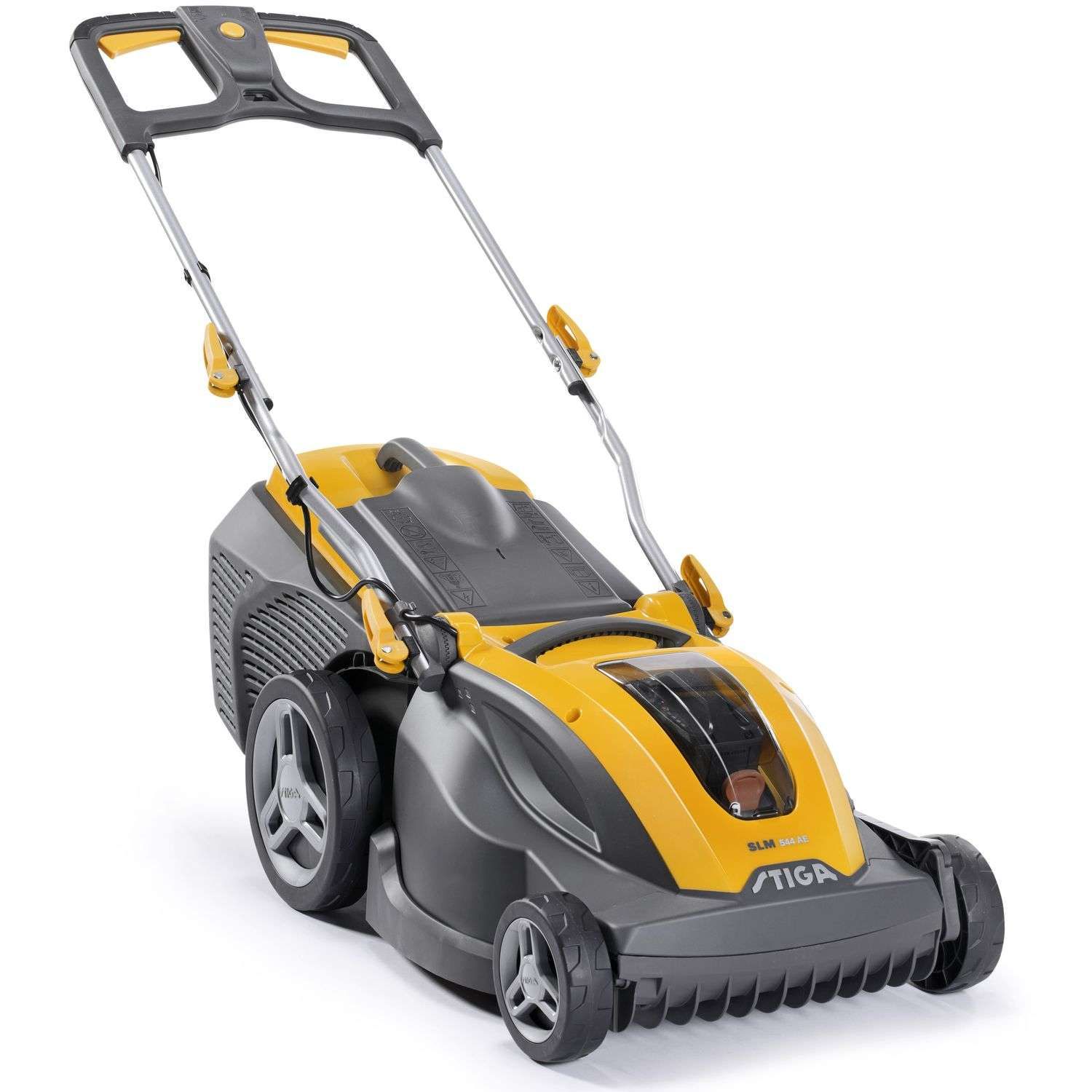 Akkuruohonleikkuri Stiga Combi 344 E Kit 48V 5,0 Ah akulla