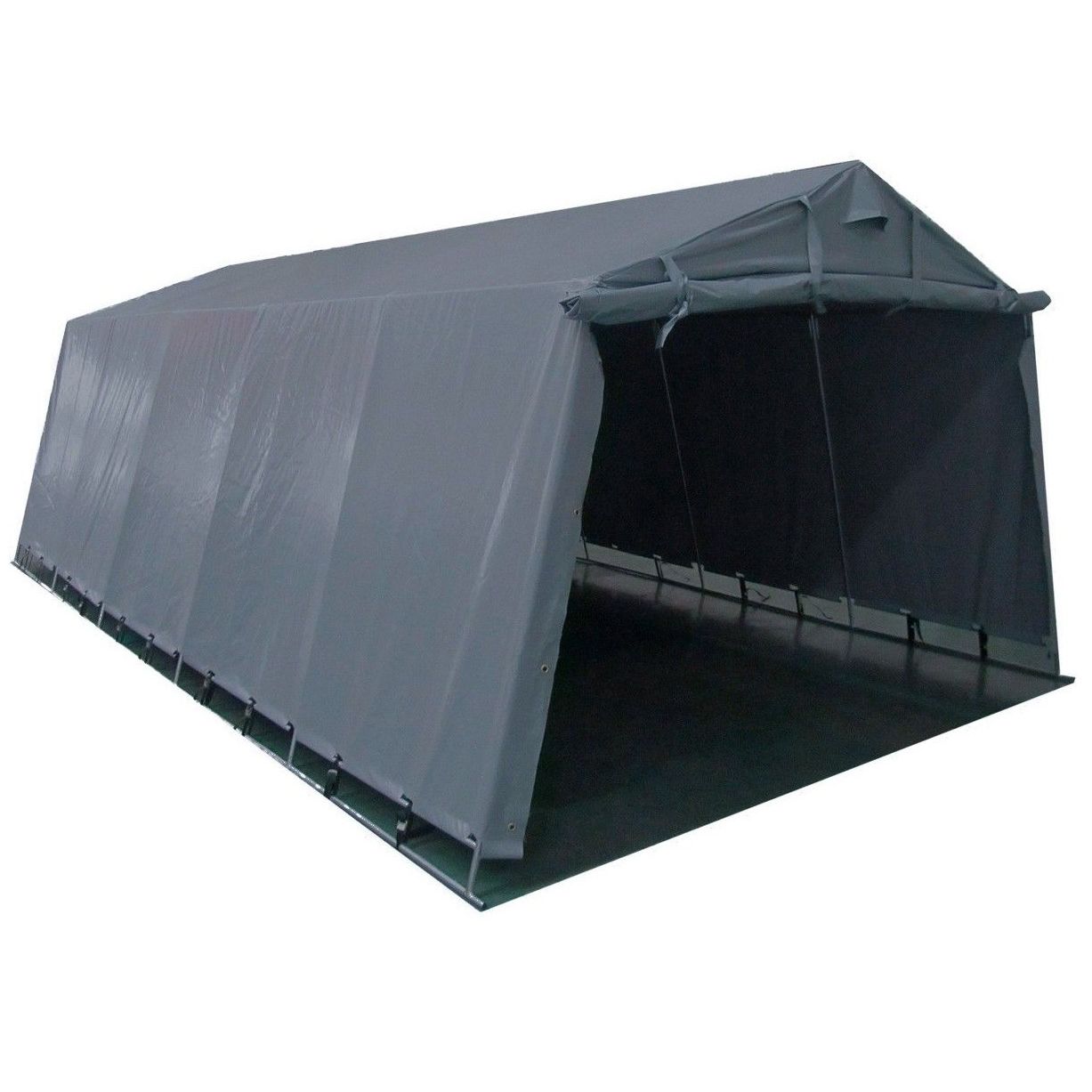Autoteltta Prohall, 2.7x5.1m, 500g pvc, harmaa