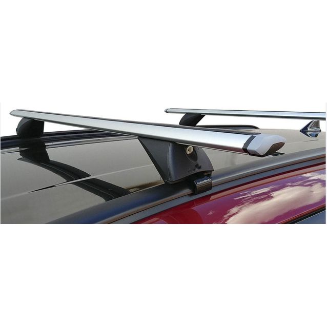 Auton taakkateline Heed Pro, 120cm, integroituihin kattokaiteisiin