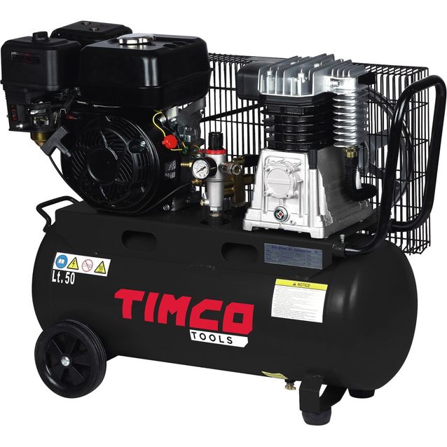 Kompressori Timco, 5.5HP, 50 litraa, polttomoottori