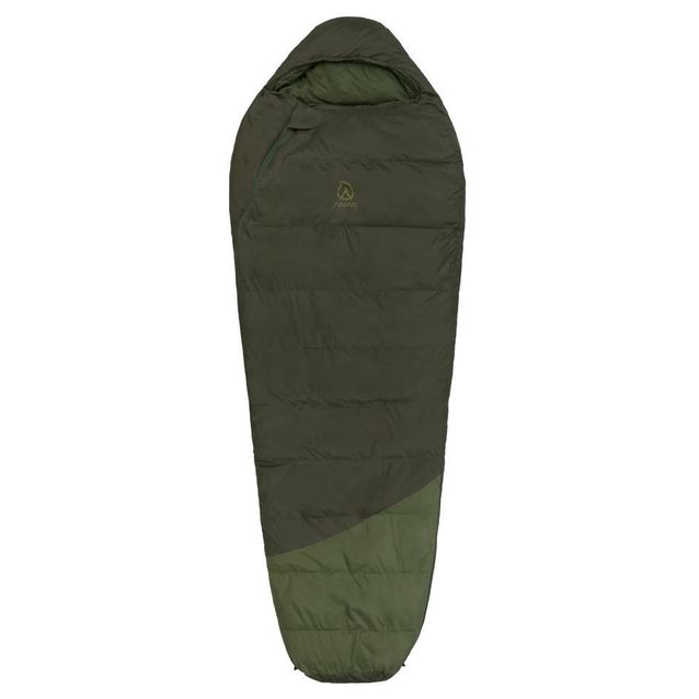 Untuvamakuupussi Anar Uvja II 600, max.pituus 195cm, tummanvihreä