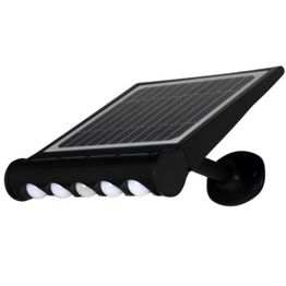 Aurinkokennovalaisin Lumio Lights Talent, liiketunnistin, 8W, 950lm, musta