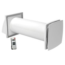 Ilmanvaihtokone Cooltron Reco 46, lämmöntalteenotolla ja kosteusanturilla