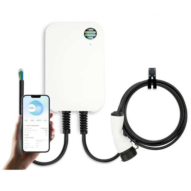 Seinälatausasema Motorwerk Premium Type 2, 22kW, 6m