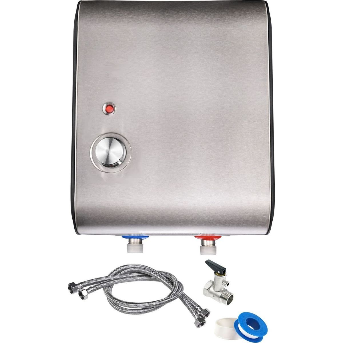 Pieni lämminvesivaraaja Hottia Hotbox 8B 1500W teräs 8l