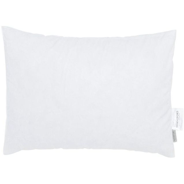 Sisätyyny Svanefors, höyhentäyte, 50x75cm, valkoinen