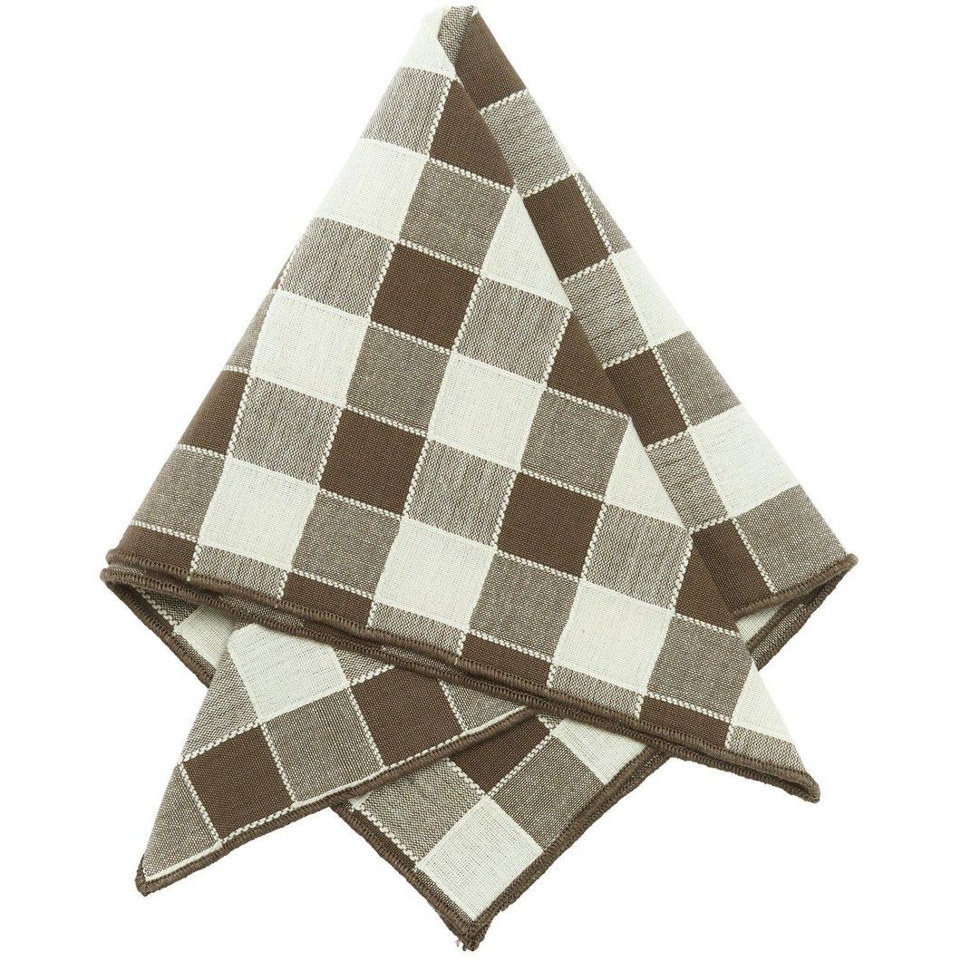 Kangasservetti Svanefors Mary, 45x45cm, ruskea