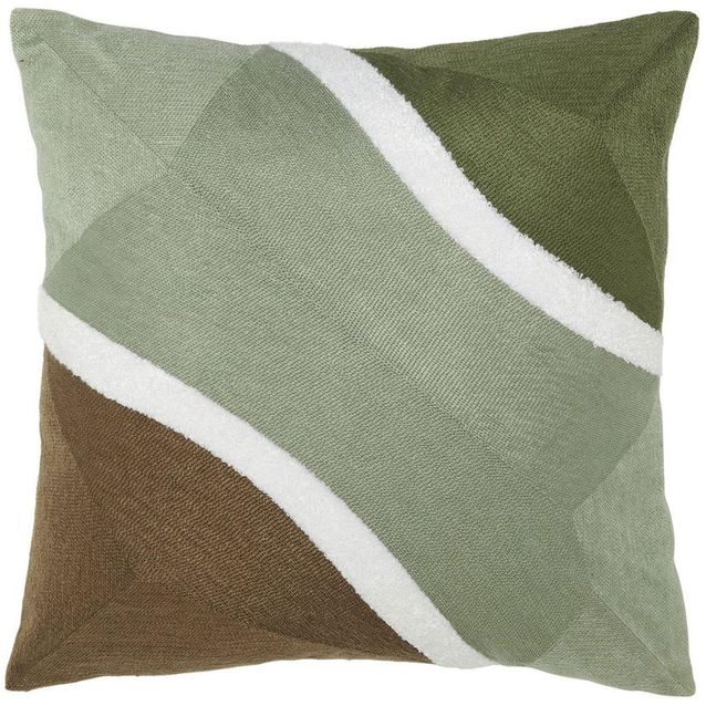 Koristetyynynpäällinen Svanefors Claire, 45x45cm, sammaleenvihreä