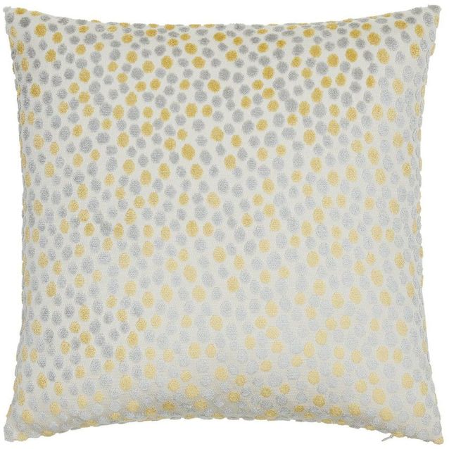 Koristetyynynpäällinen Svanefors Pongo, 45x45cm, keltainen