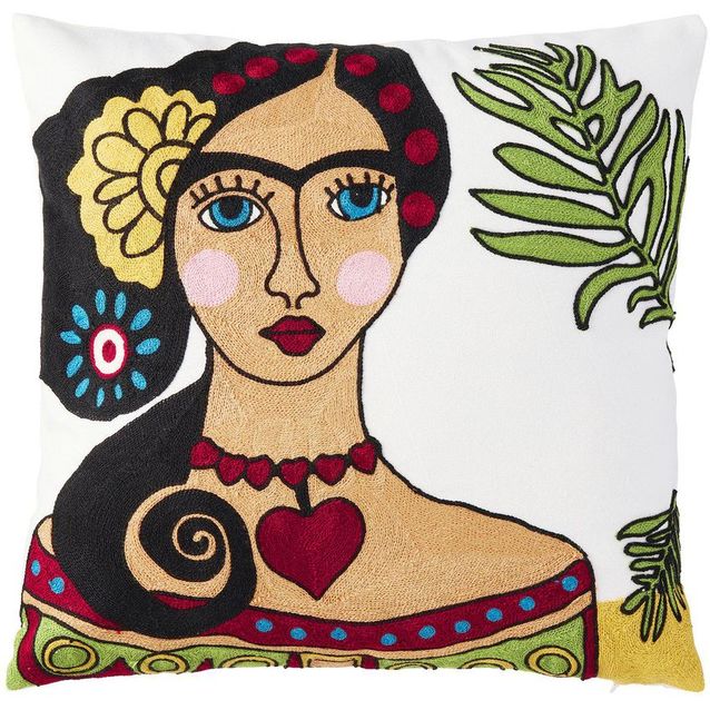 Koristetyynynpäällinen Svanefors Frieda, 45x45cm, monivärinen