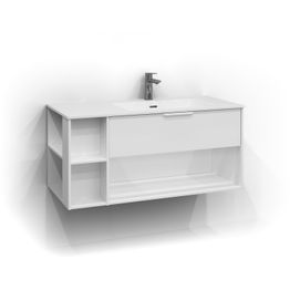 Allaskaappi tasoaltaalla Svedbergs Epos Relief 100x45 cm oikea eri vaihtoehtoja