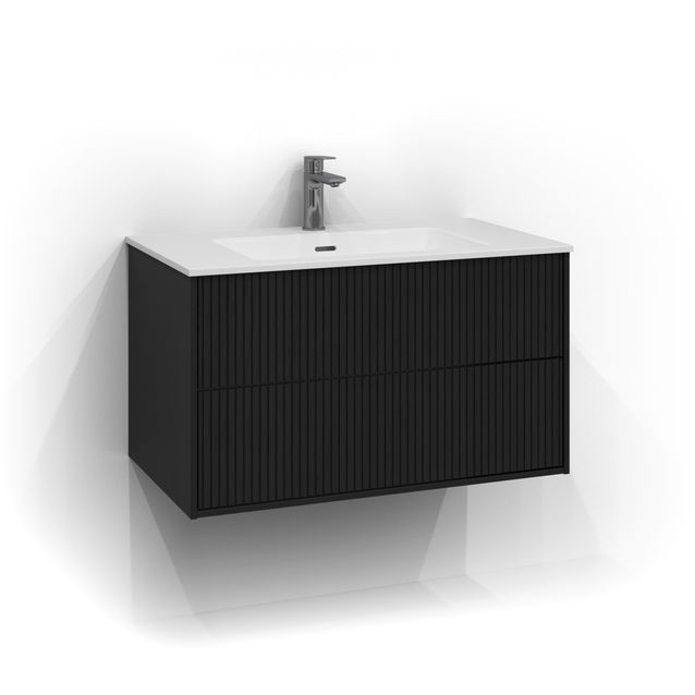 Allaskaappi tasoaltaalla Svedbergs Epos Rand 80x45 cm 2 ltk eri vaihtoehtoja