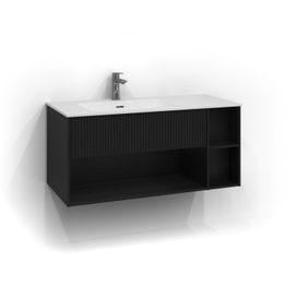 Allaskaappi tasoaltaalla Svedbergs Epos Rand 100x45 cm vasen 1 ltk push open eri vaihtoehtoja