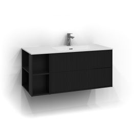 Allaskaappi tasoaltaalla Svedbergs Epos Rand 100x45 cm oikea 2 ltk eri vaihtoehtoja