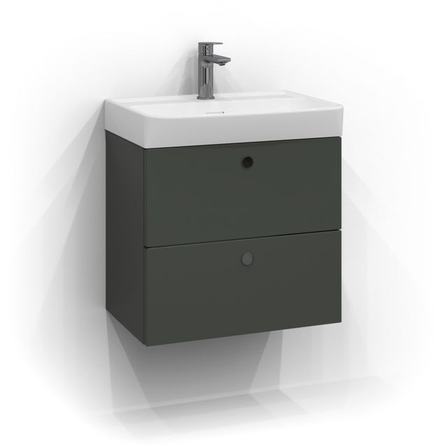 Allaskaappi Svedbergs Intro 55 2 laatikkoa salvia