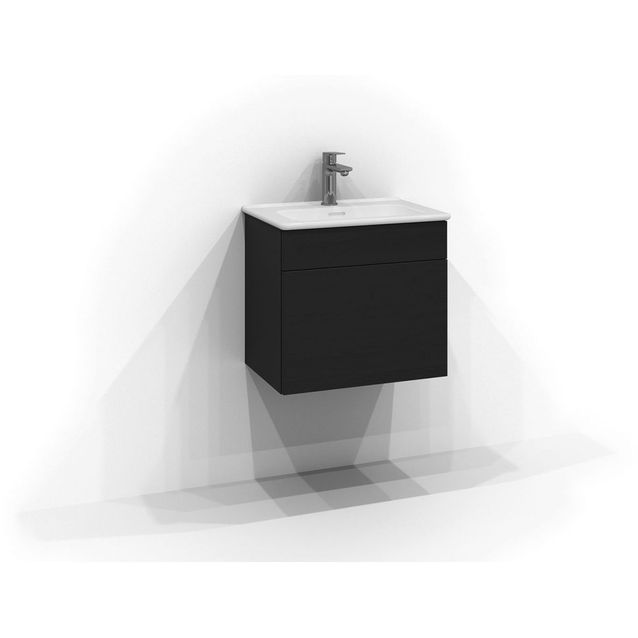 Allaskaappi Svedbergs Poem, 50x35 cm, 1 laatikko, musta saarni