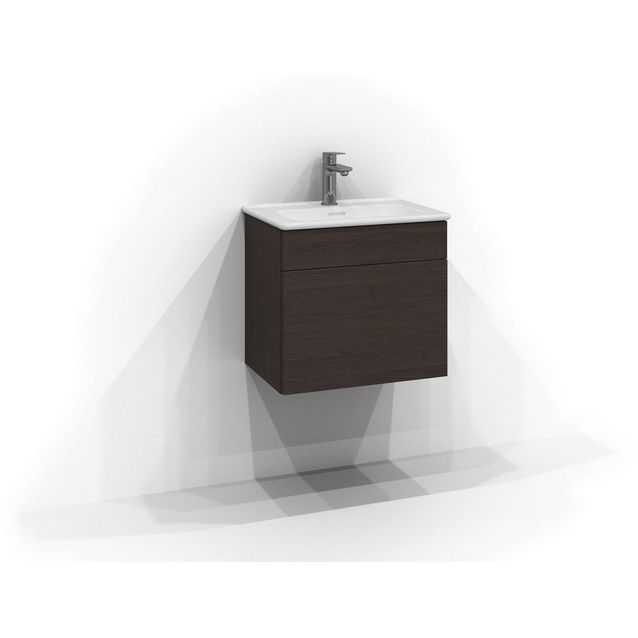 Allaskaappi Svedbergs Poem, 50x35 cm, 1 laatikko, tumma saarni