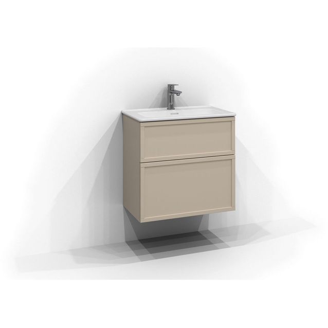 Allaskaappi Svedbergs Poem, 60x35 cm, kehys, 2 laatikkoa, sand