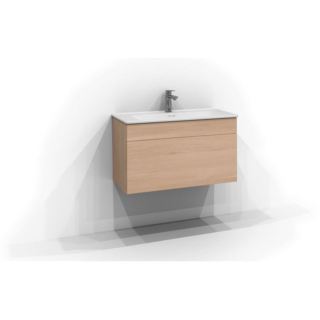 Allaskaappi Svedbergs Poem, 80x35 cm, 1 laatikko, tammi