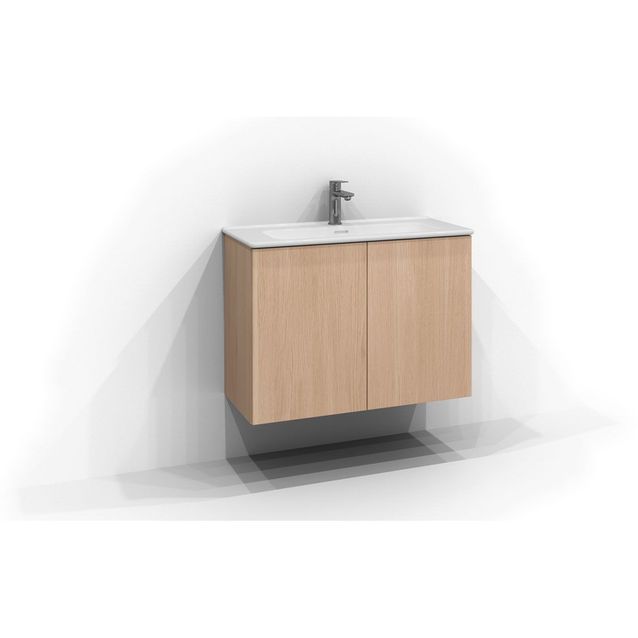 Allaskaappi Svedbergs Poem, 80x35 cm, 2 ovea, tammi