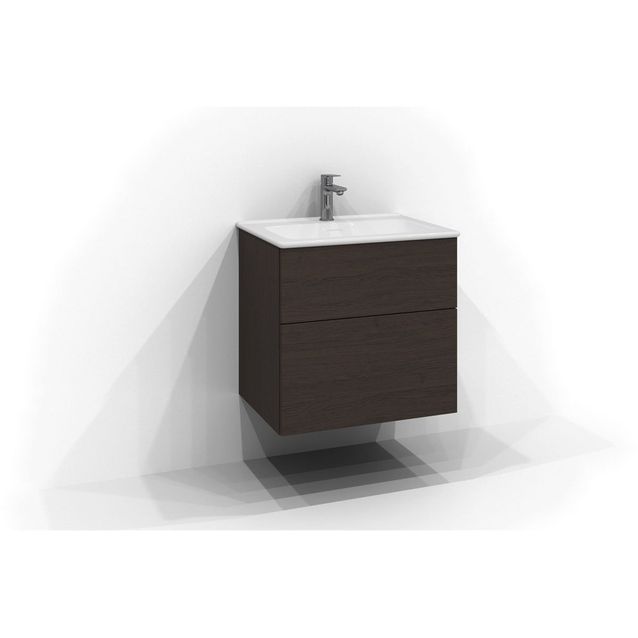 Allaskaappi Svedbergs Poem, 60x45 cm, 2 laatikkoa, tumma saarni