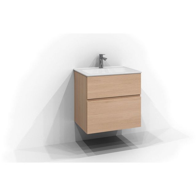 Allaskaappi Svedbergs Poem Profiili, 60x45 cm, 2 laatikkoa, tammi