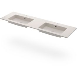 Pesuallas Svedbergs Ise 1600x450mm kaksoisallas mattavalkoinen