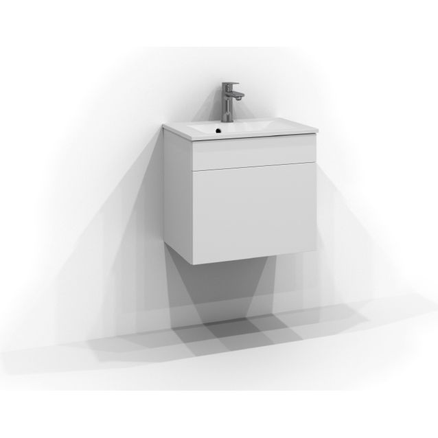 Allaskaappi Svedbergs Poem, 60x35 cm, 2 laatikkoa, valkoinen