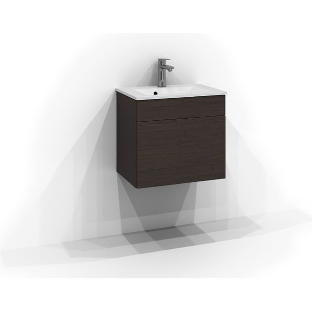 Allaskaappi Svedbergs Poem, 60x35 cm, 2 laatikkoa, tumma saarni