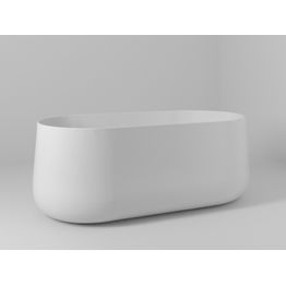 Kylpyamme Svedbergs Auren, 156 cm, vapaasti seisova, valkoinen