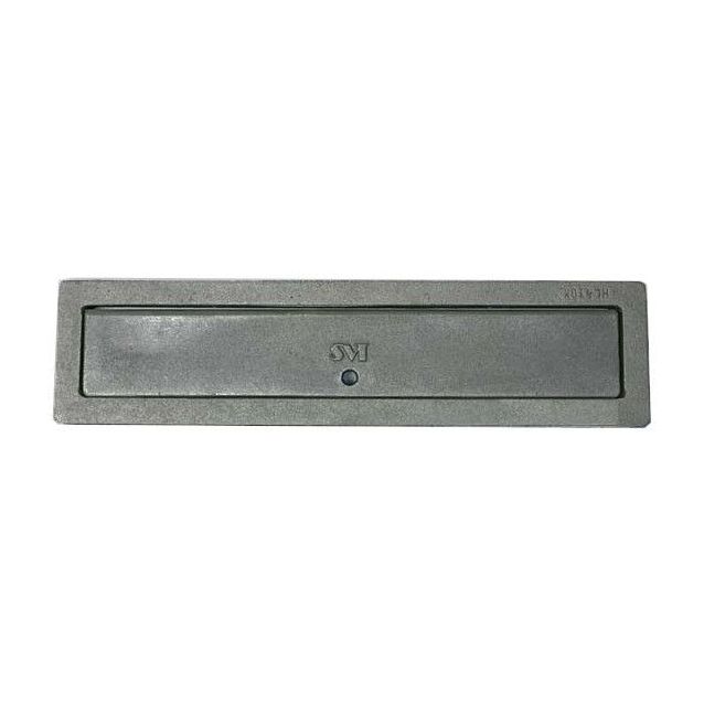 Hiiliaukonluukku 440 pitkä saranoitu 110x440mm