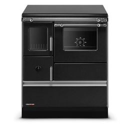 Puuliesi SVT Alfa 70 LUX lasiovella, 6,3 kW, 65 m2, hormilähtö oikealla