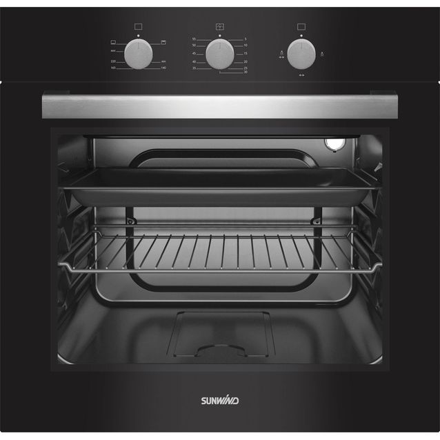 Kaasu-uuni Sunwind Chef 60cm musta