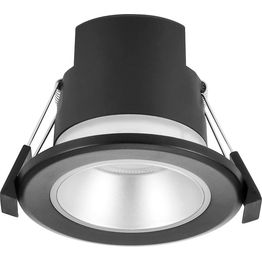 Spottivalaisin Sylvania SylSpot, Ø94mm, 11W, värilämpötilasäädettävä (2700 - 6500K), älyvalaisin, musta
