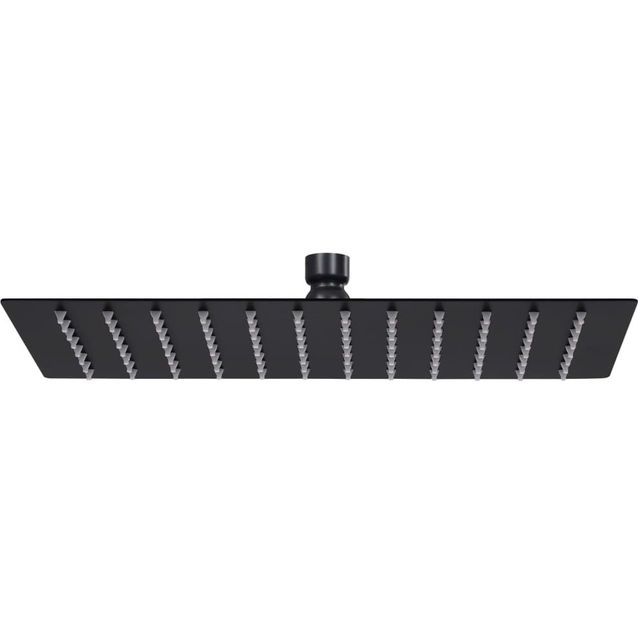 Sade suihkupää ruostumaton teräs 30x20 cm suorakaide musta