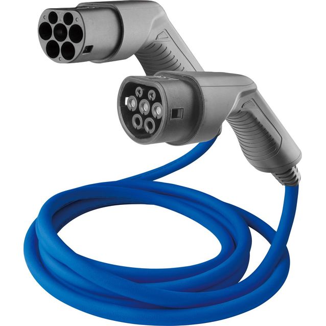 Sähköauton latauskaapeli Amptec 1-vaihe T2 16A 5m max.teho 3.7kW mode3_1