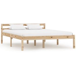 Sängynrunko täysi mänty 120x200 cm