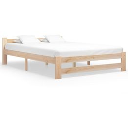 Sängynrunko täysi mänty 160x200cm