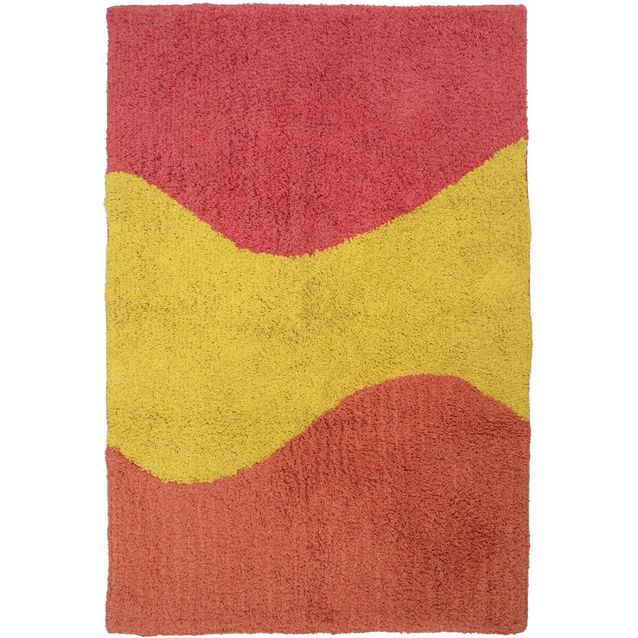 Kylpyhuonematto ihankotona Santorini 60x90cm värikäs