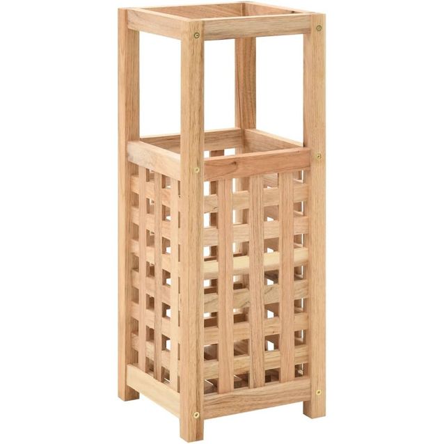 Sateenvarjoteline täysi pähkinäpuu 18x18x50 cm_1