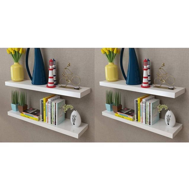 Seinähyllyt 4 kpl 80 cm valkoinen_1