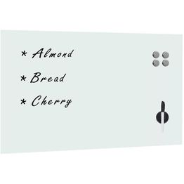 Seinäkiinnitteinen magneettinen tussitaulu lasi 100x60 cm