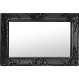 Seinäpeili barokkityylinen 60x40 cm musta