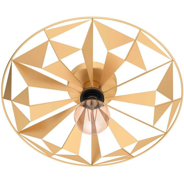 Seinävalaisin Kattovalaisin Eglo Castanuelo kulta