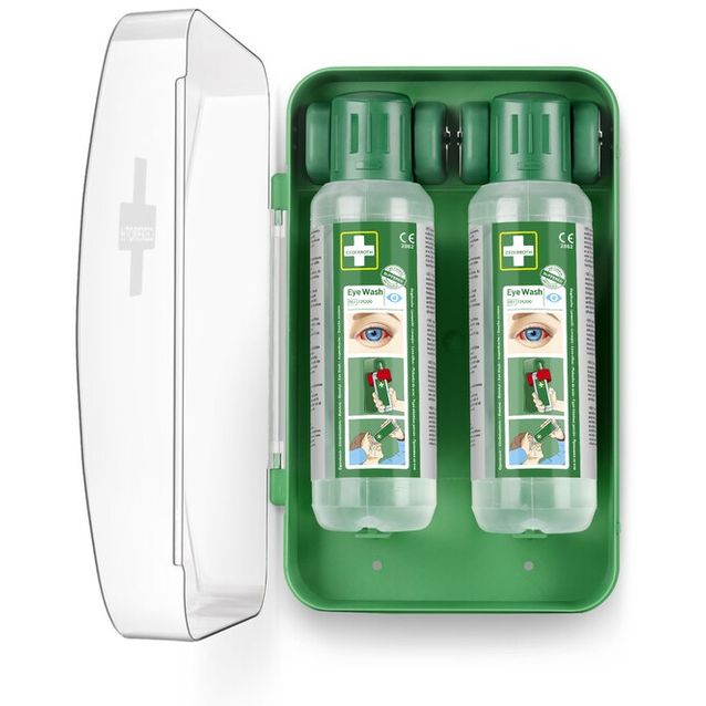 Silmänhuuhtelukaappi Cederroth, 2 x 500 ml