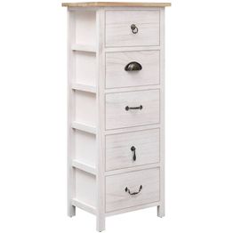 Sivukaappi 35x25x87 cm keisaripuu