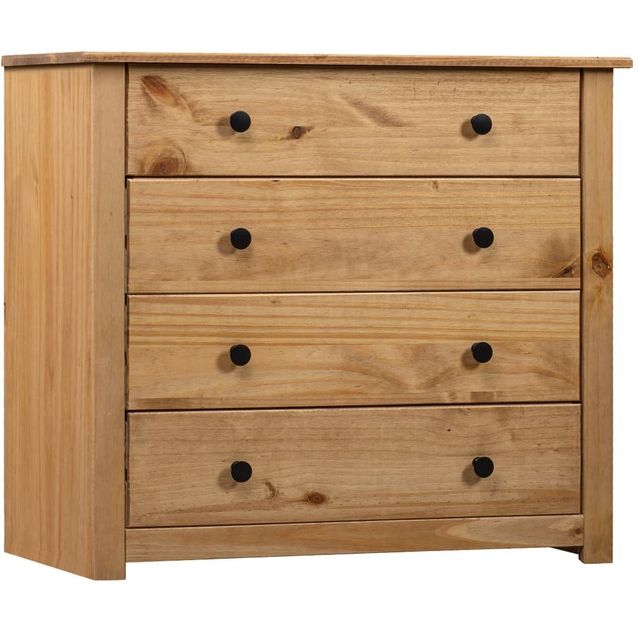 Sivukaappi 80x40x73 cm mänty panama-sarja_1