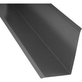 Sivupelti Keraplast, 75+115x1250mm, 90°, musta RR33 + täytepala